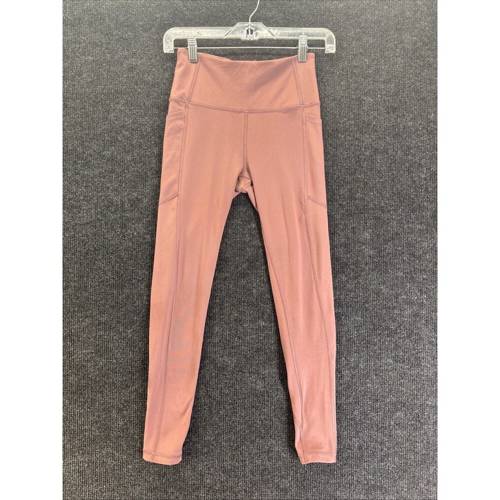 Victoria Secret Women’s Mauve Leggings Size 2 With Pockets EUC